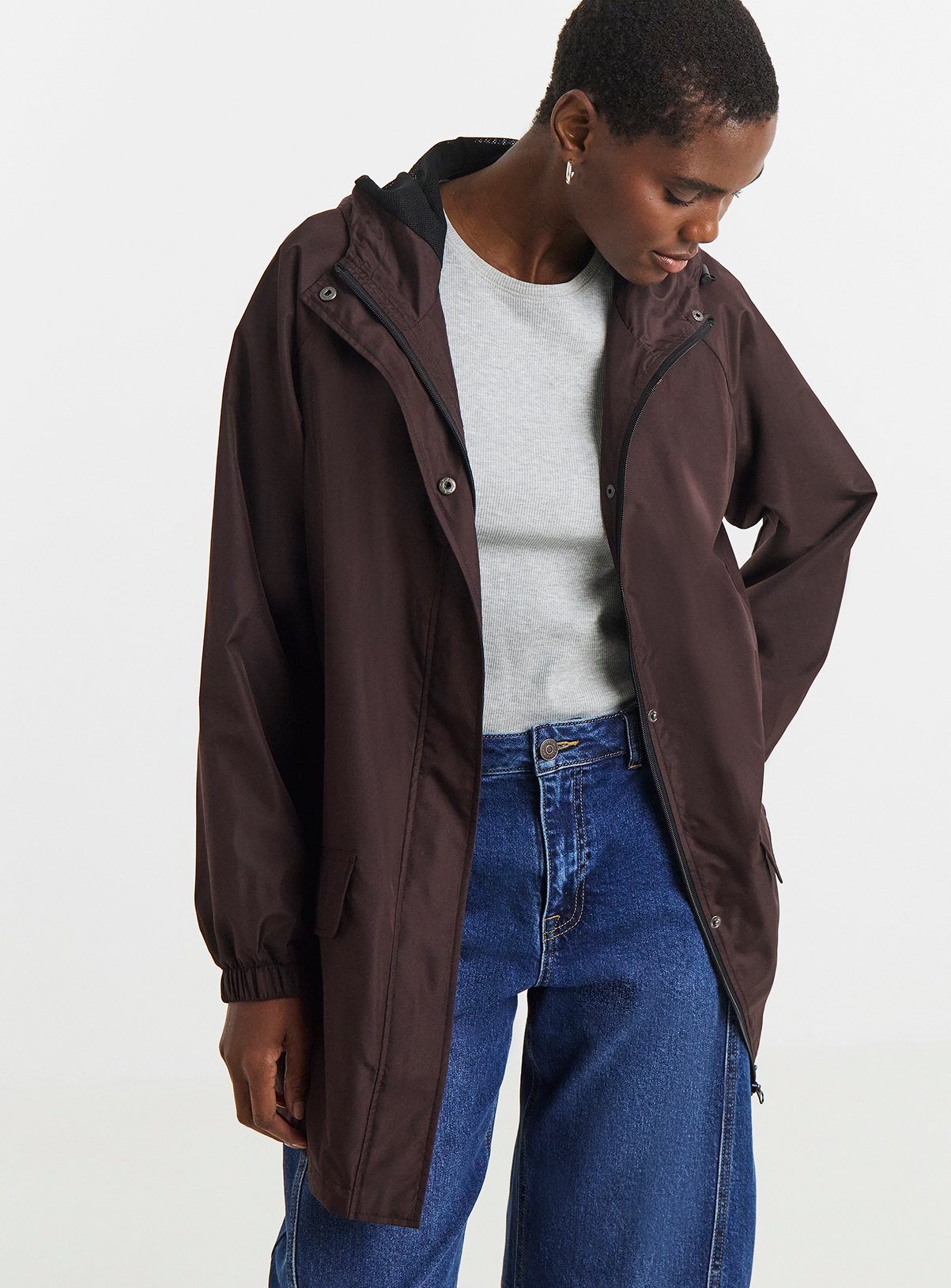 JD WILLIAMS Fishtail Lightweight Raincoat 