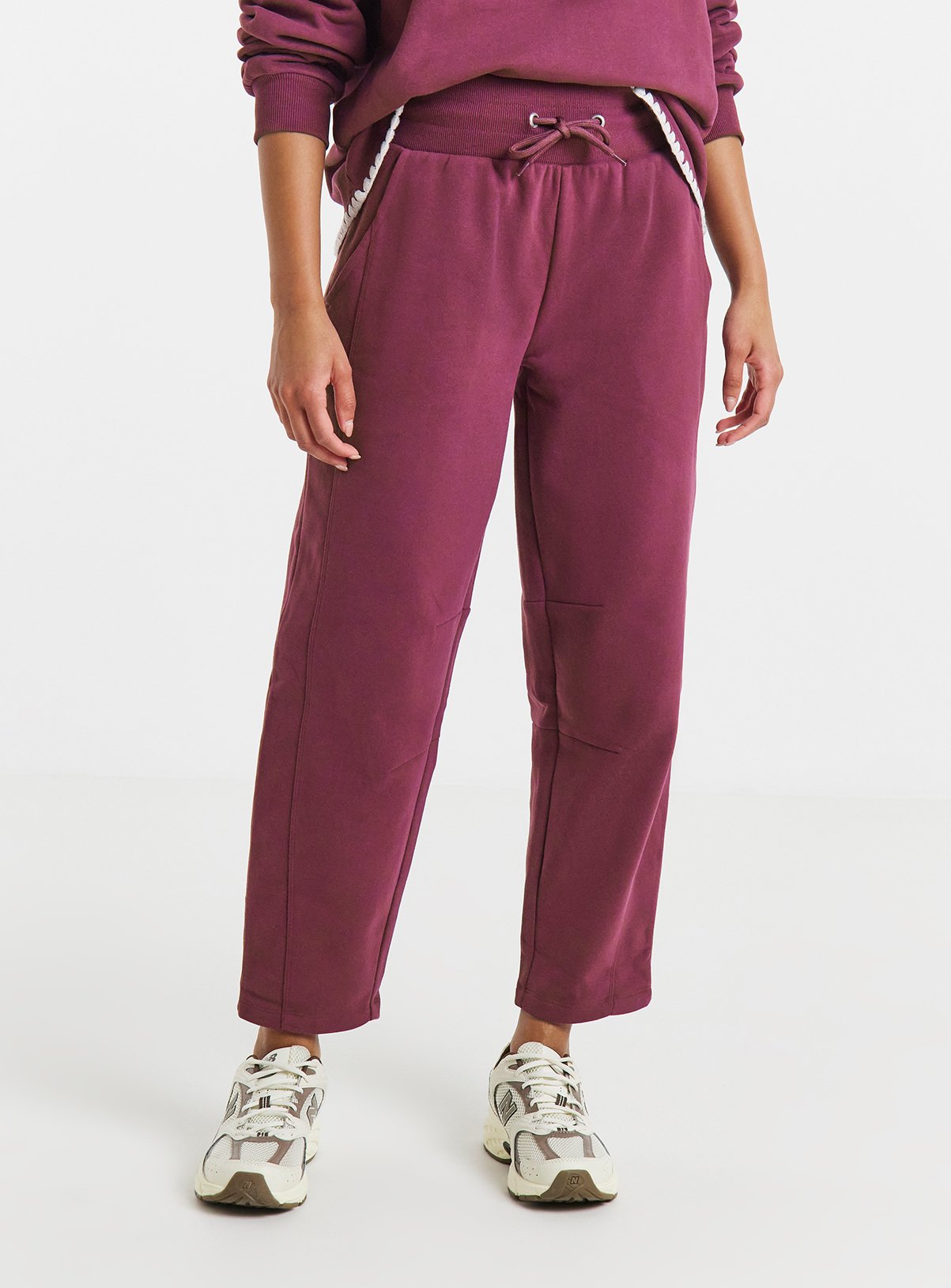 SIMPLY BE Whipstitch Barrel Leg Jogger 