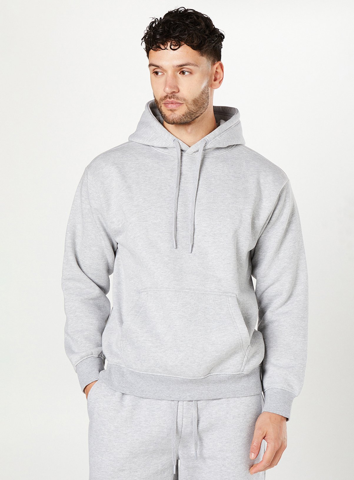 BURTON Grey Marl Overhead Hoodie 