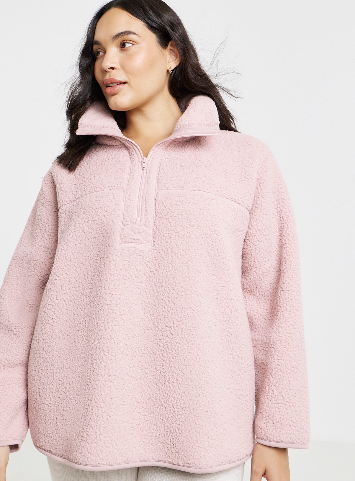 SIMPLY BE Pretty Secrets Fleece Snuggle Top 