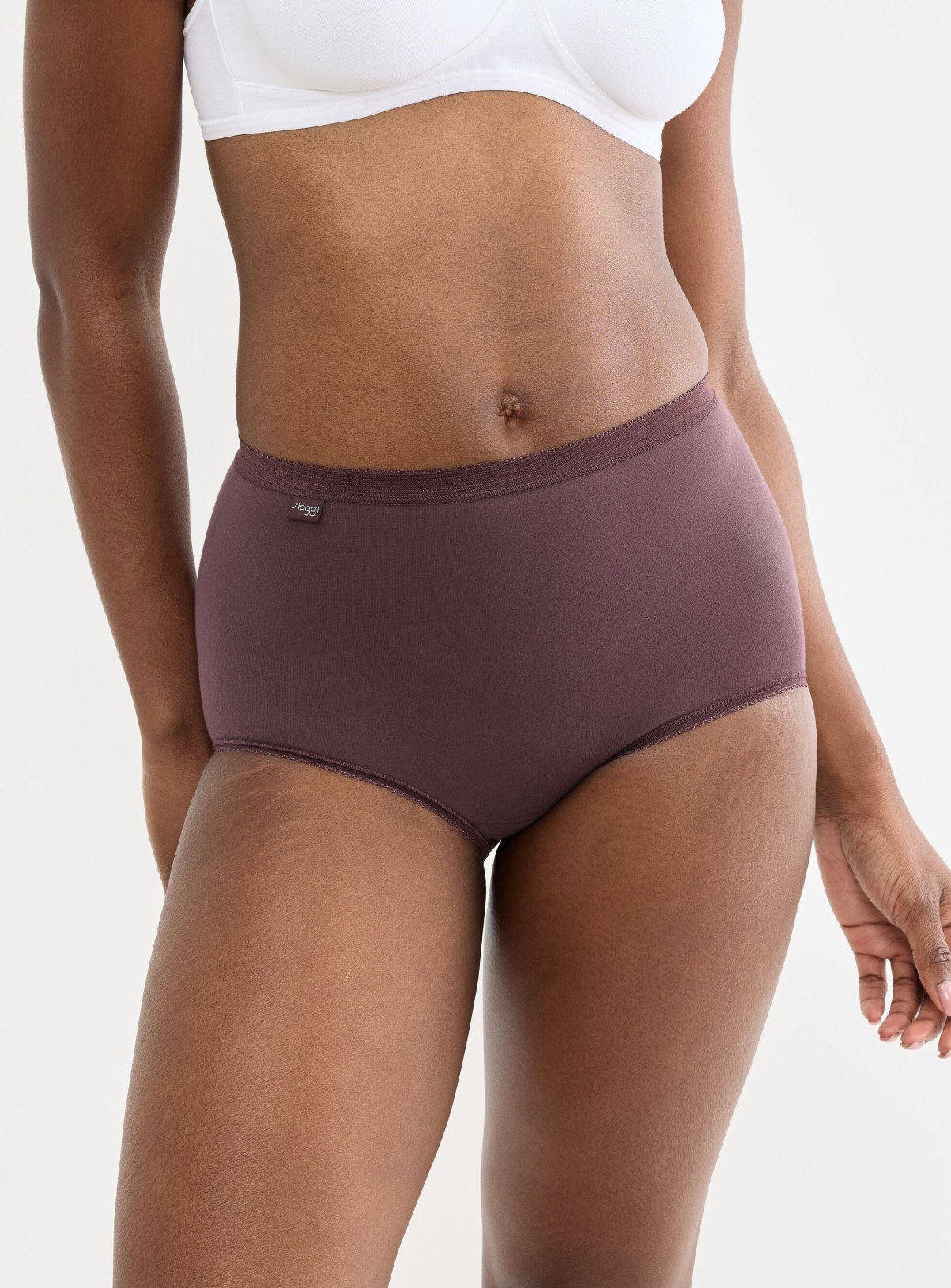 SLOGGI Basic Maxi Knickers 3 Pack Red 