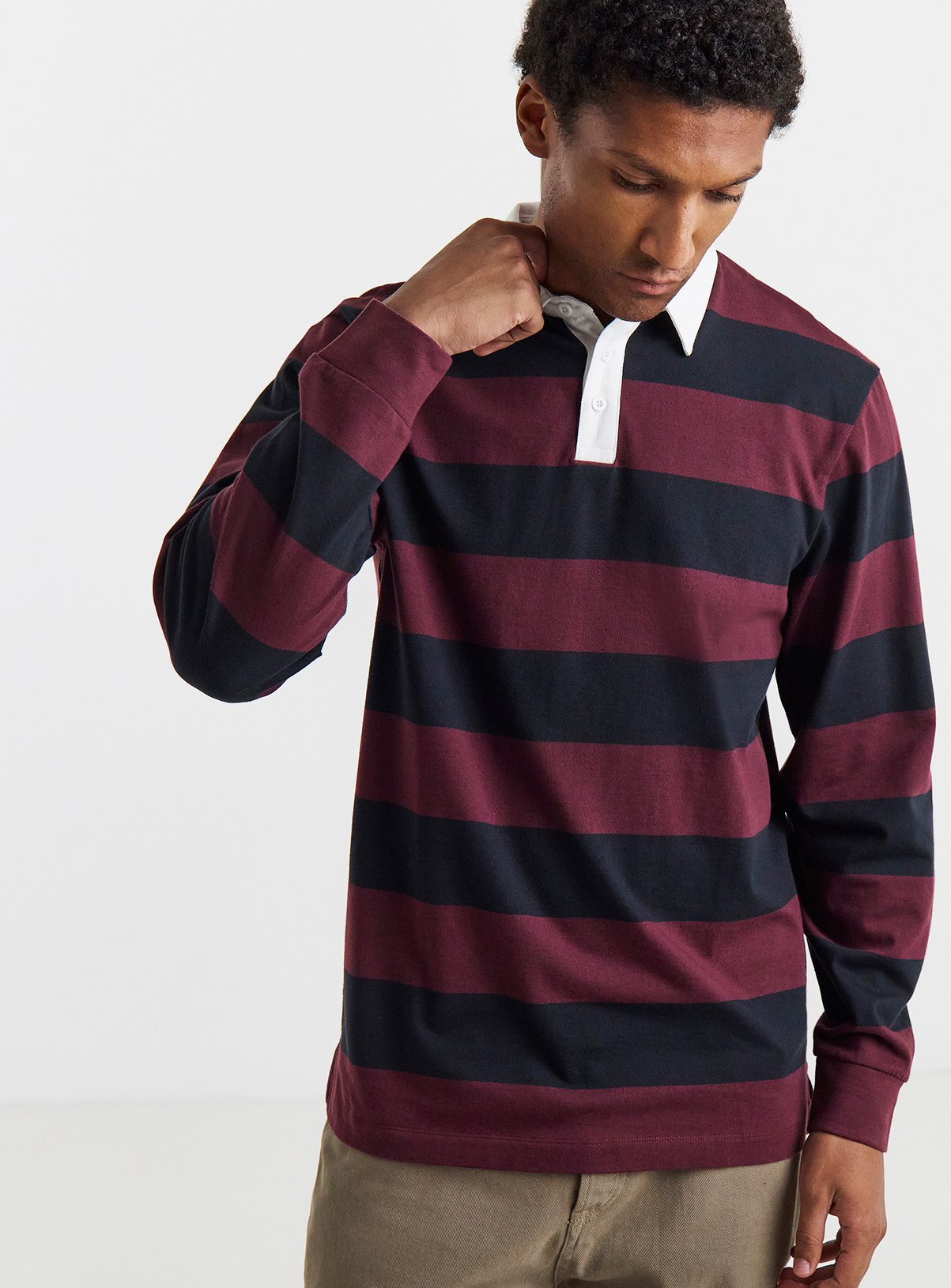 JACAMO Long Sleeve Rugby Polo Long 