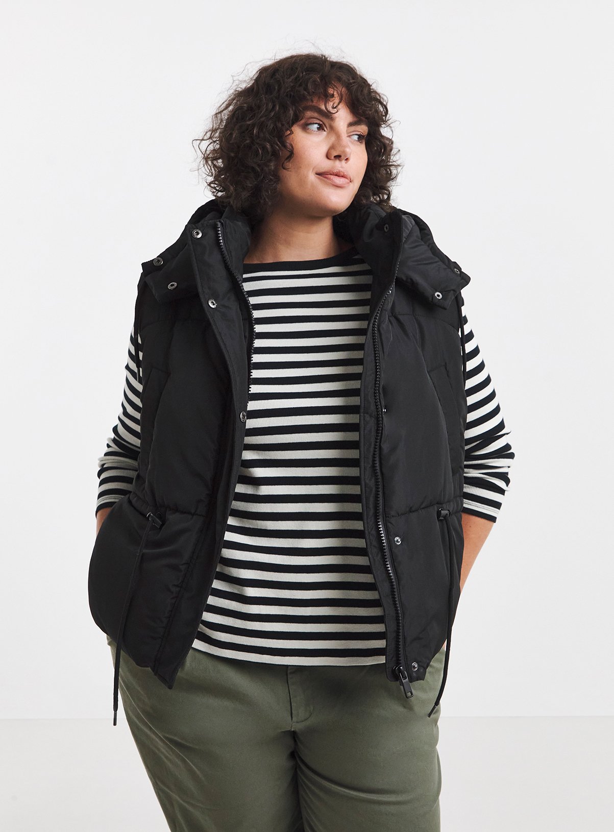 SIMPLY BE Short Padded Gilet 