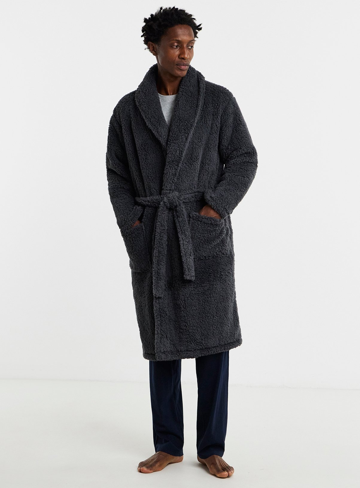 JACAMO Fleece Dressing Gown 