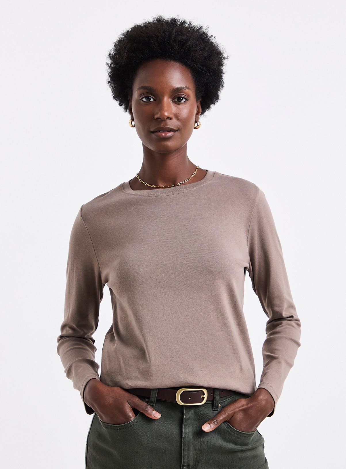JD WILLIAMS 5 Pack Long Sleeve Crew Neck 