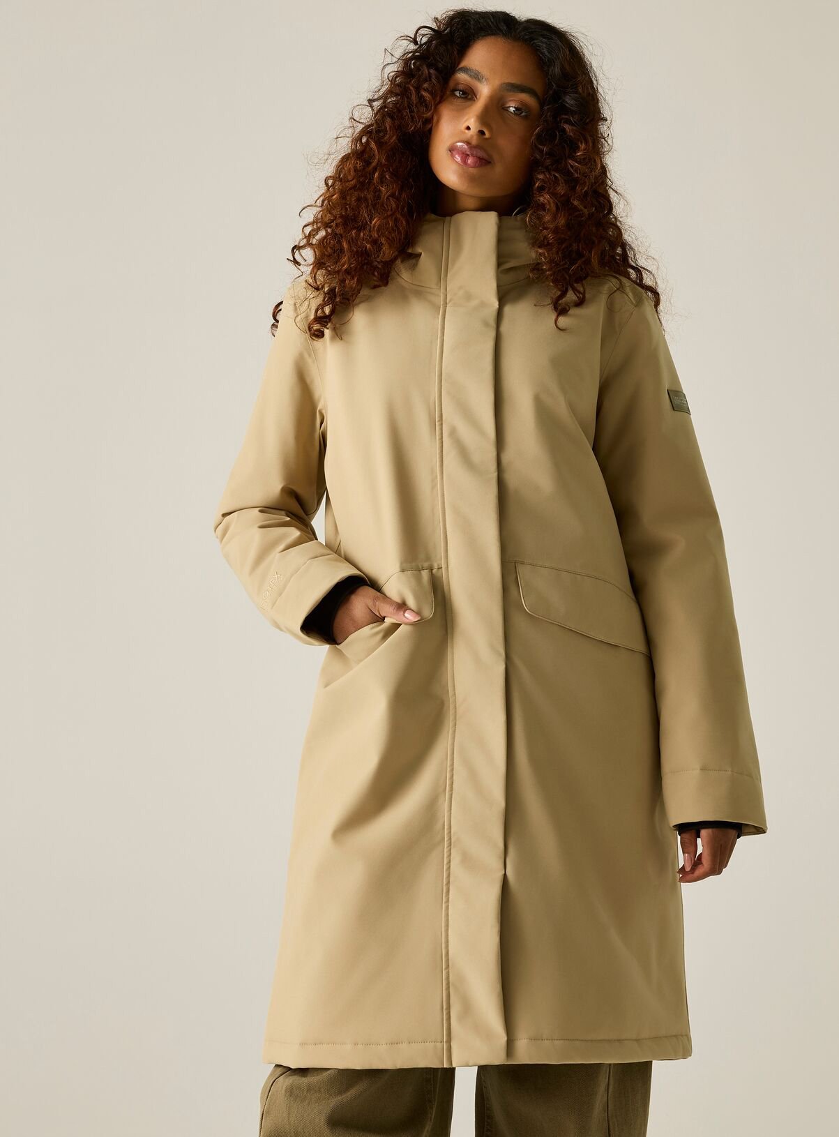 REGATTA Ramona Waterproof Jacket Beige 