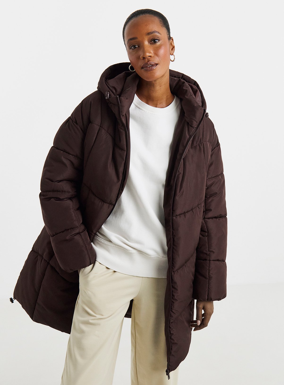 JD WILLIAMS Mid Length Padded Coat 