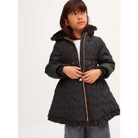 MONSOON Harriett Heart Quilted Coat