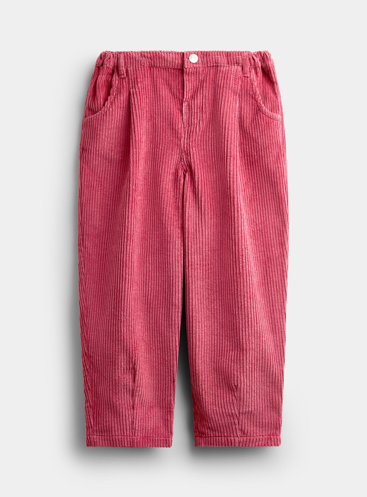 JOJO MAMAN BÉBÉ Cord Trousers Rose Pink 
