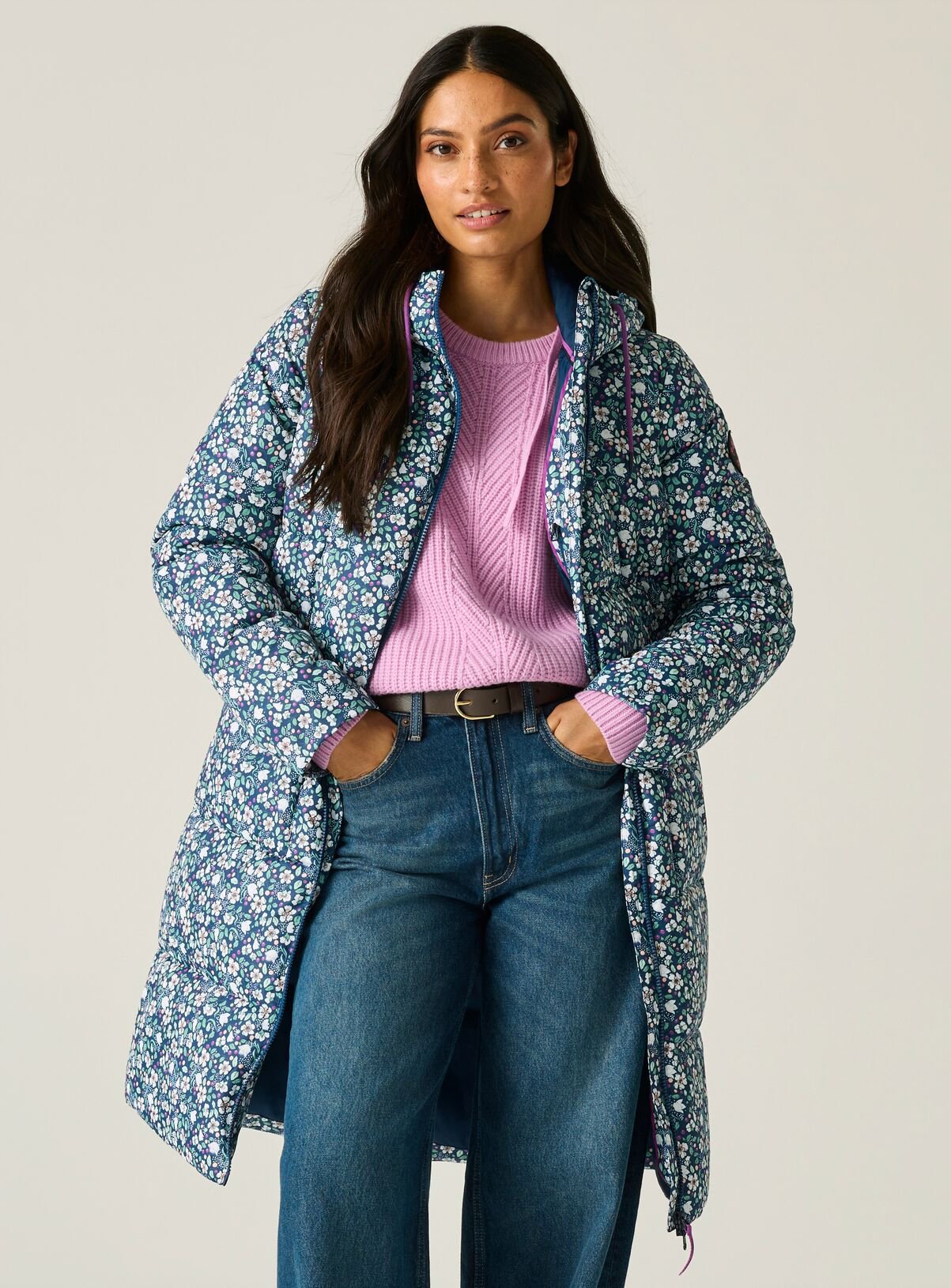 REGATTA Cath Kidston Long Baffle Jacket 
