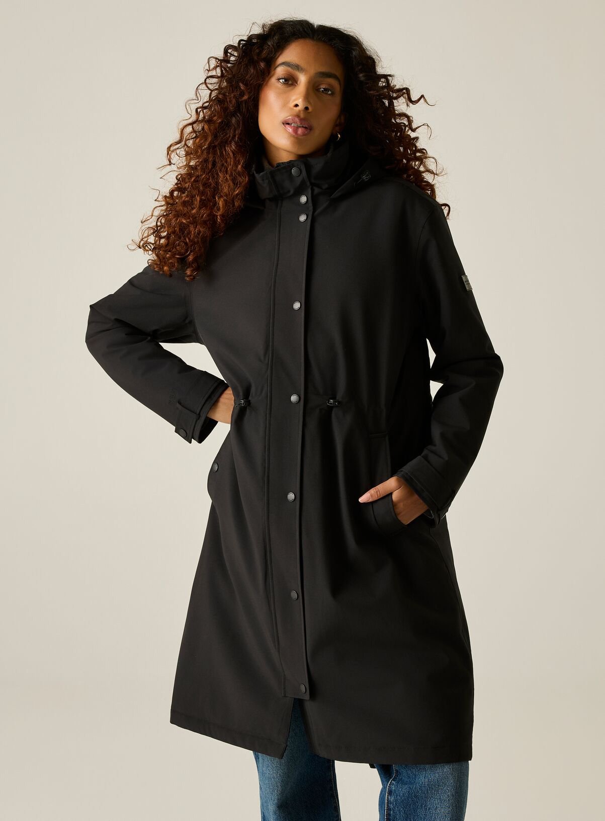 REGATTA Yasira Waterproof Insulated Coat Black 