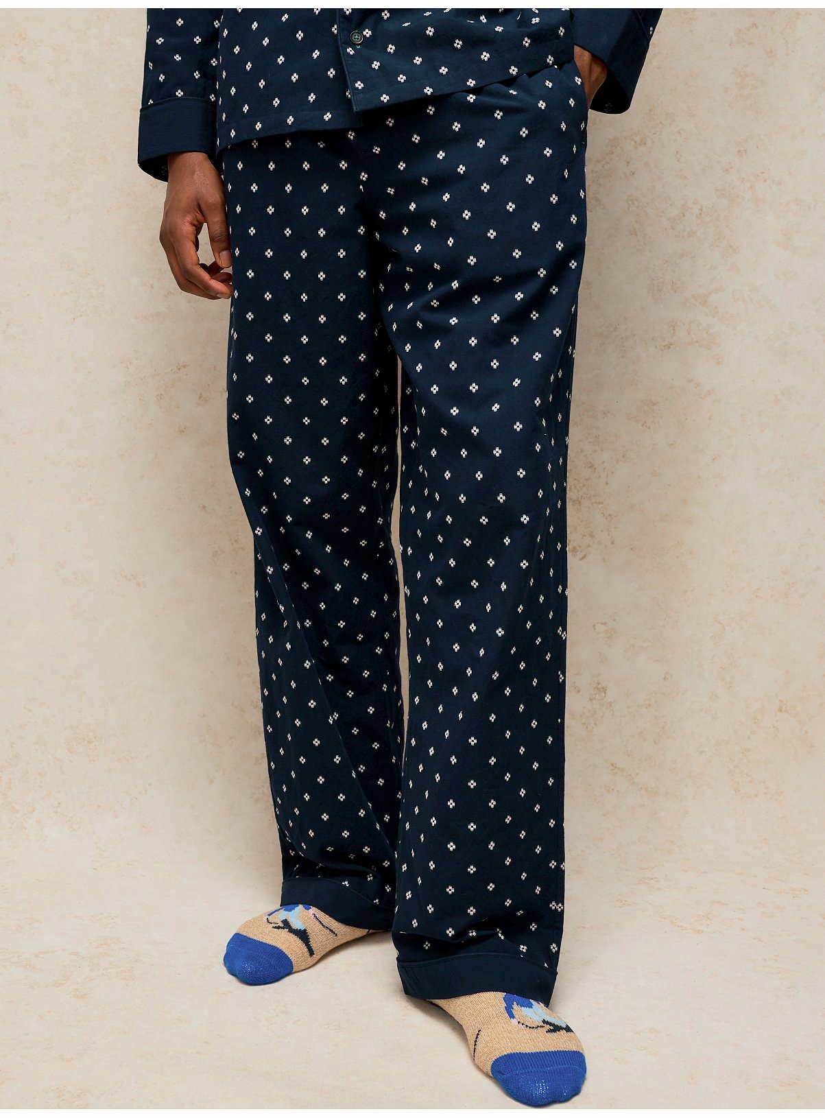 WHITE STUFF Purley Dobby Pyjama Bottoms 