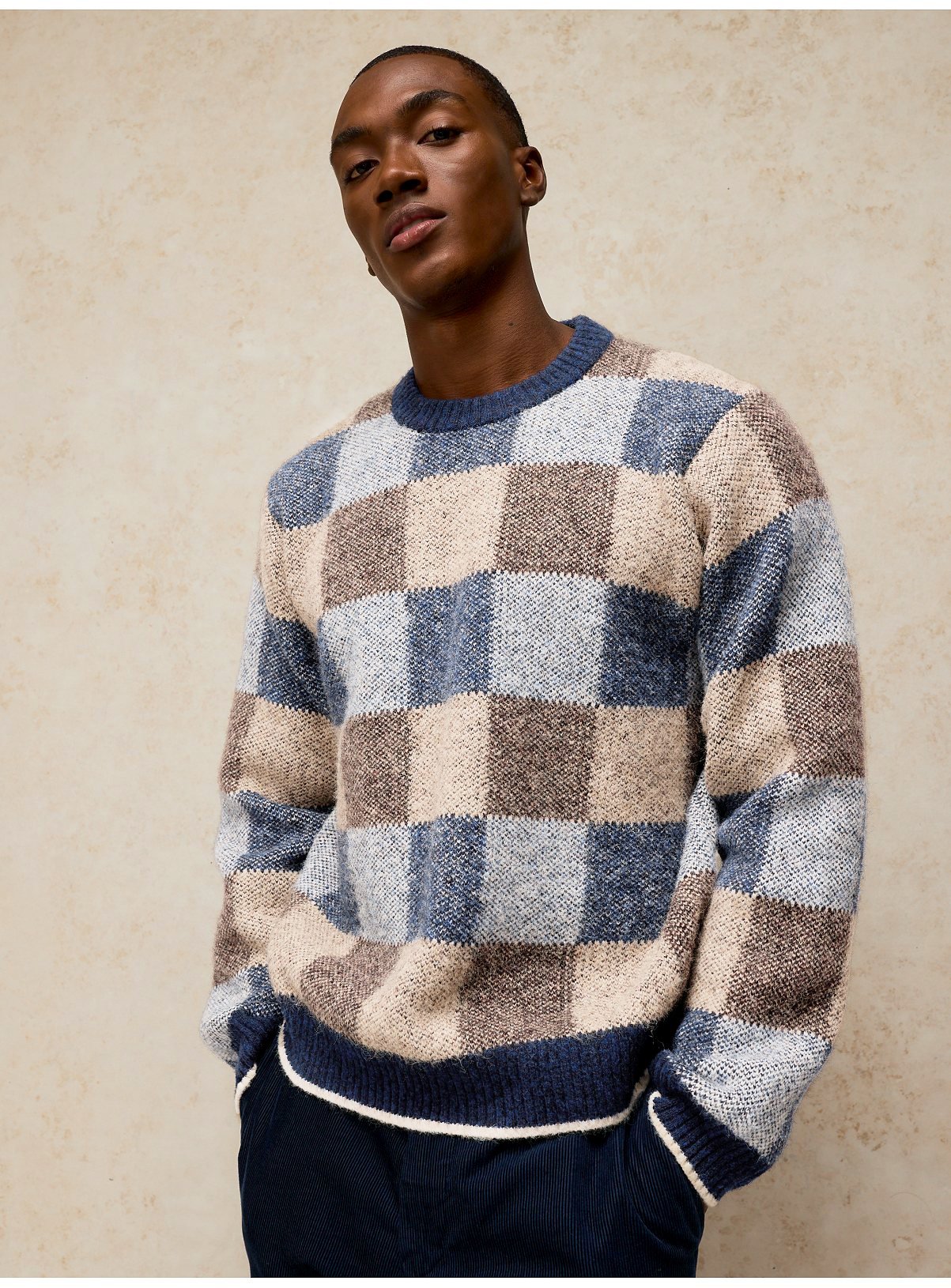 WHITE STUFF Barnes Buffalo Check Jumper 