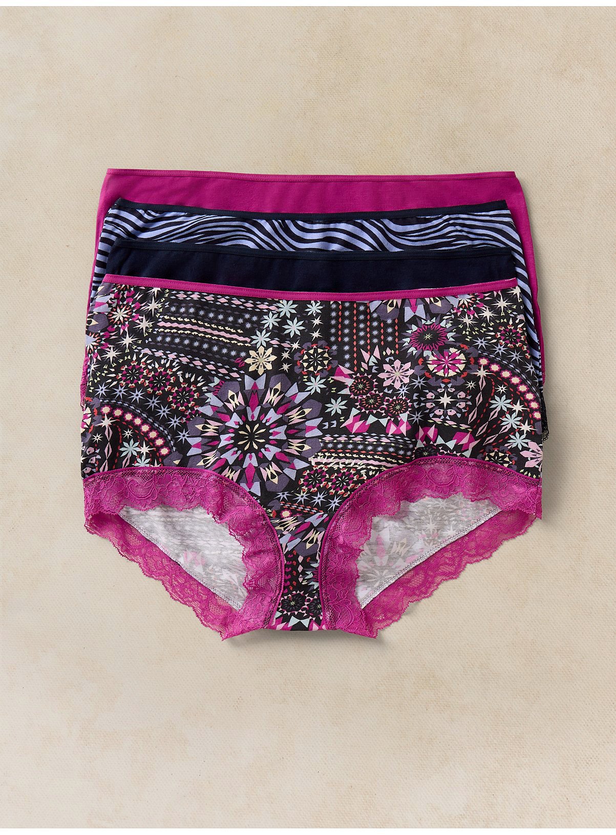 WHITE STUFF 4 Pack Hipster Knicker Set 