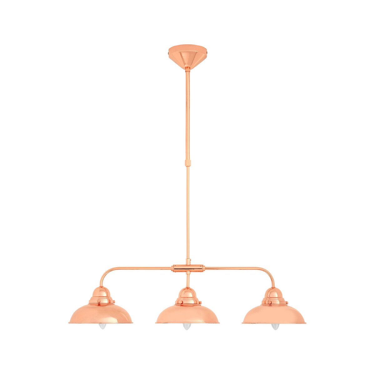 Orsina Jasper 3 Pendant Light - Copper