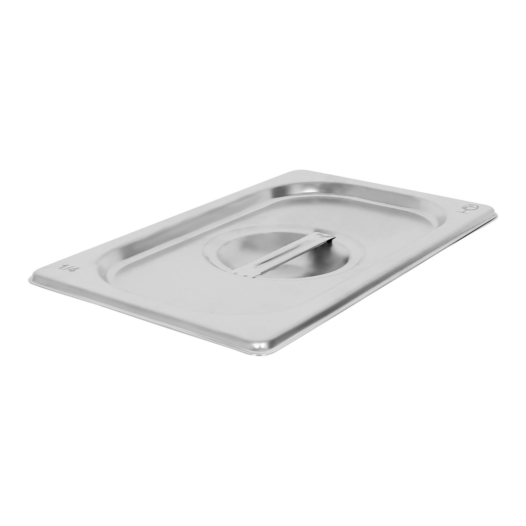 Argon Tableware Stainless Steel Gastronorm Container Lid 1/4