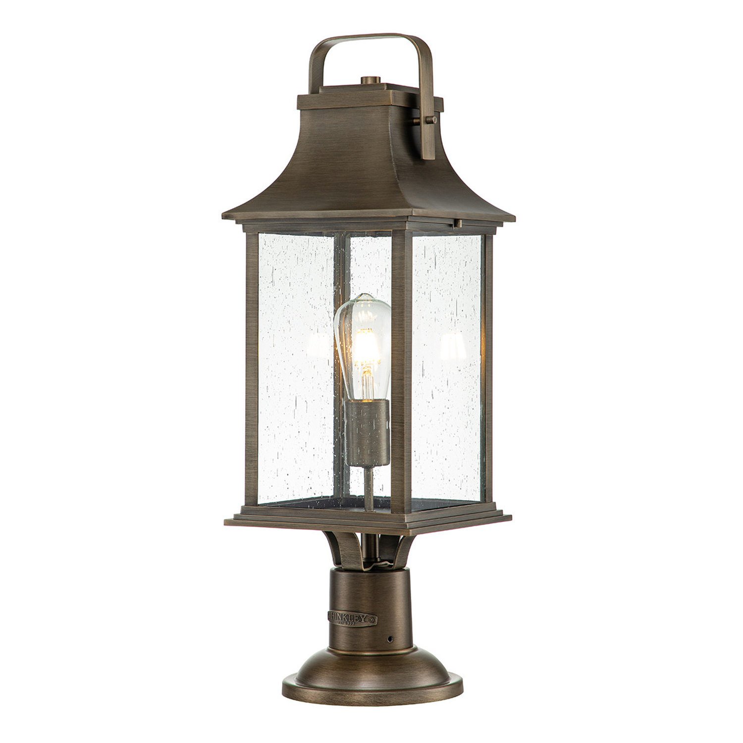 Elstead Hinkley Pedestal Light - Burnished Bronze
