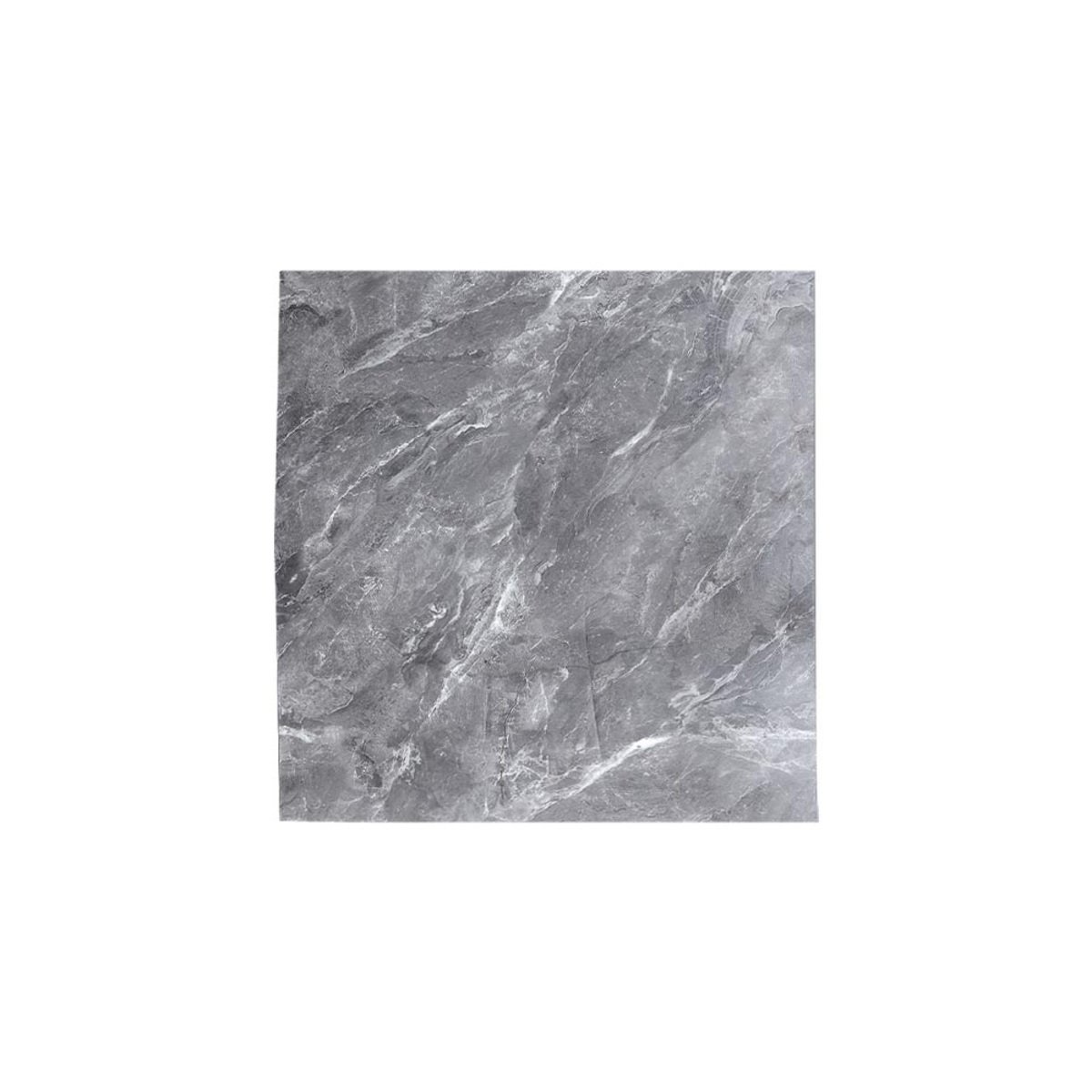 Living and Home 10 Pcs Self-Adhesive Marble Wallpapers - Grey