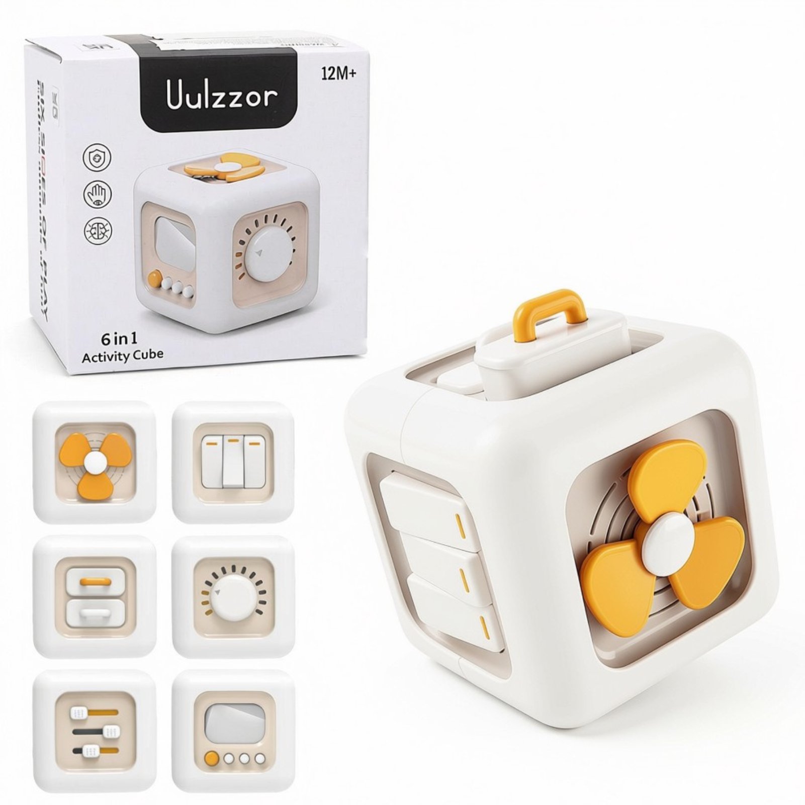 deAO 6 in 1 Activity Cube Toy