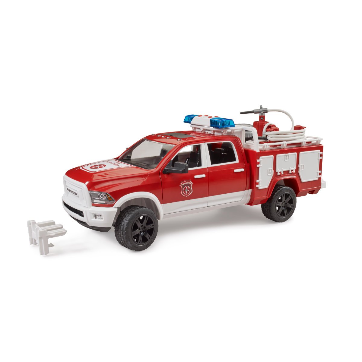 Bruder RAM 2500 Fire engine truck with Light + Sound Module Childrens Toy Model