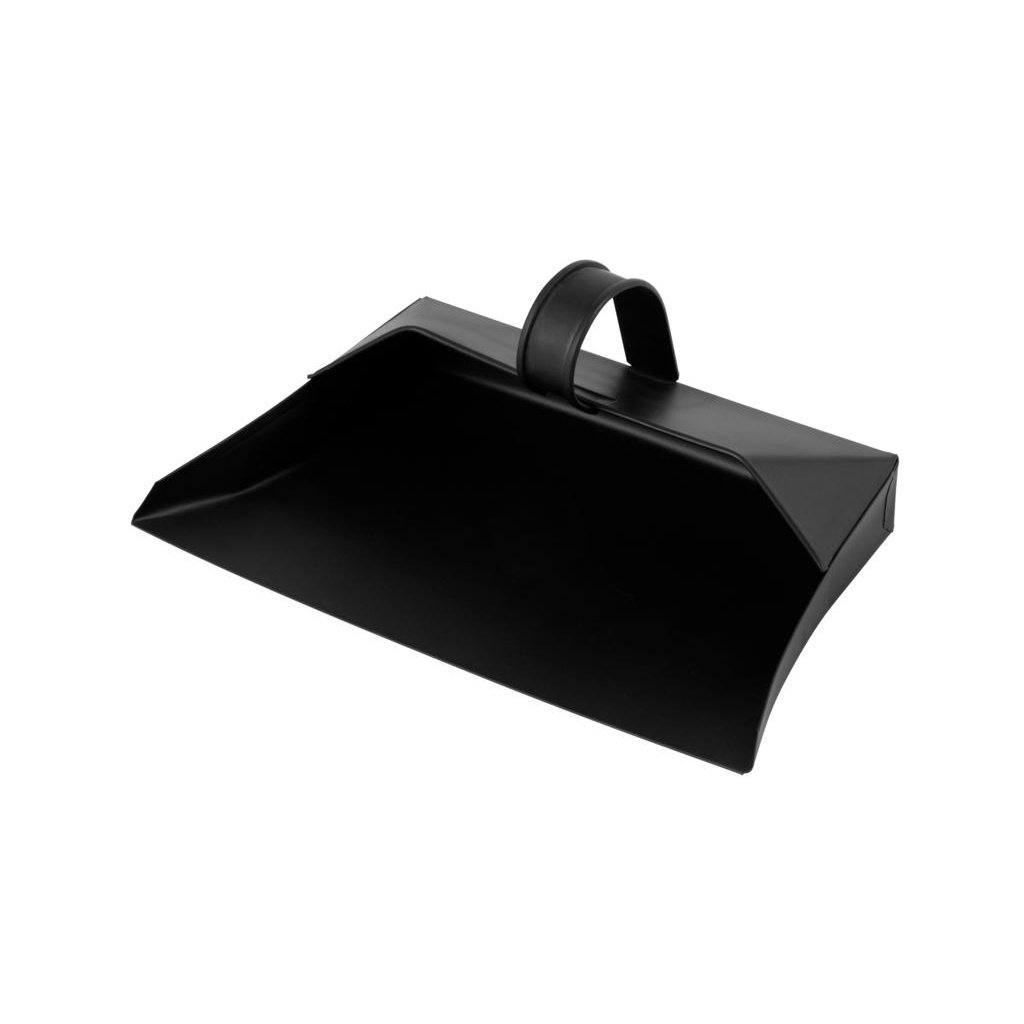 Groundsman Metal Dustpan - Black