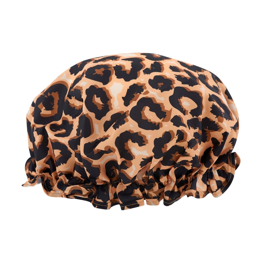 SMUG Shower Cap - Leopard Print