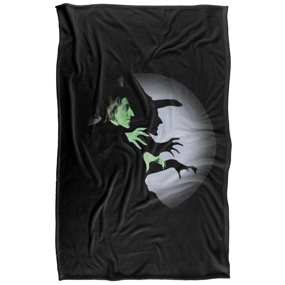 Wizard Of Oz Wicked Witch Spotlight Soft Touch Blanket - 152cm x 127cm