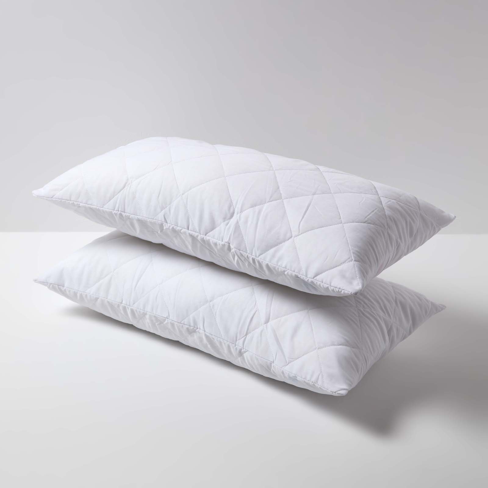 Homescapes Pack of 2 Quilted King Size Pillow Protectors