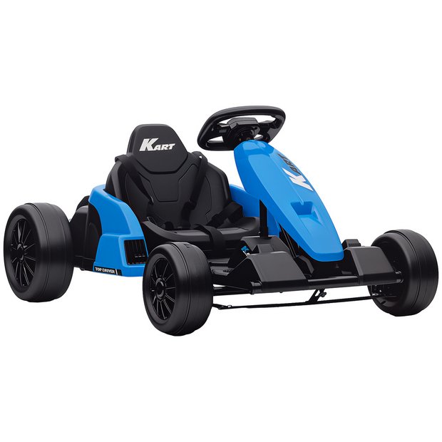 その他 Blue Go-Kart Ride-On Buy AIYAPLAY 24V 6 to 12 Years Drift Mode Adjustable Seat Electric