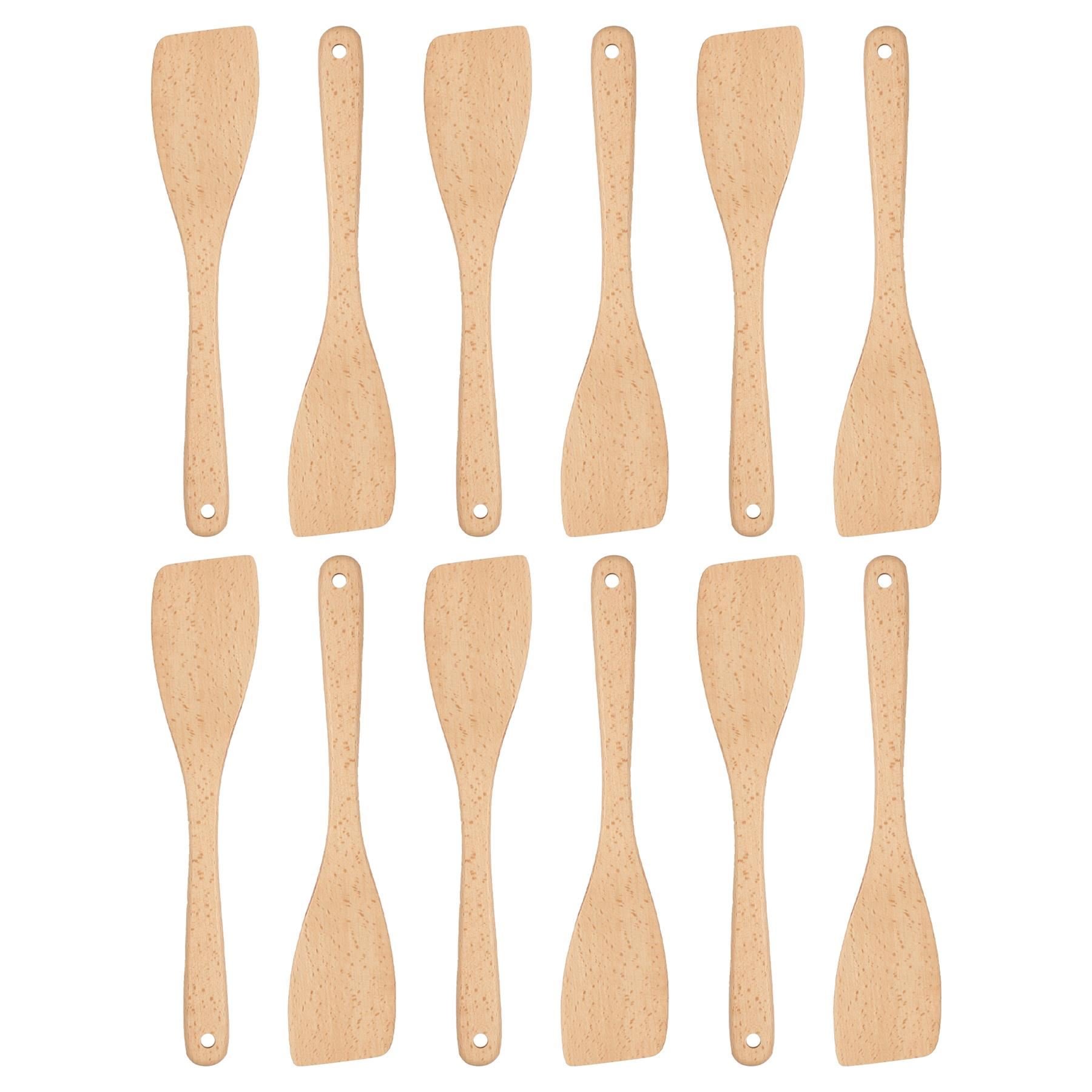 Argon Tableware Wooden Spatulas - Pack of 12
