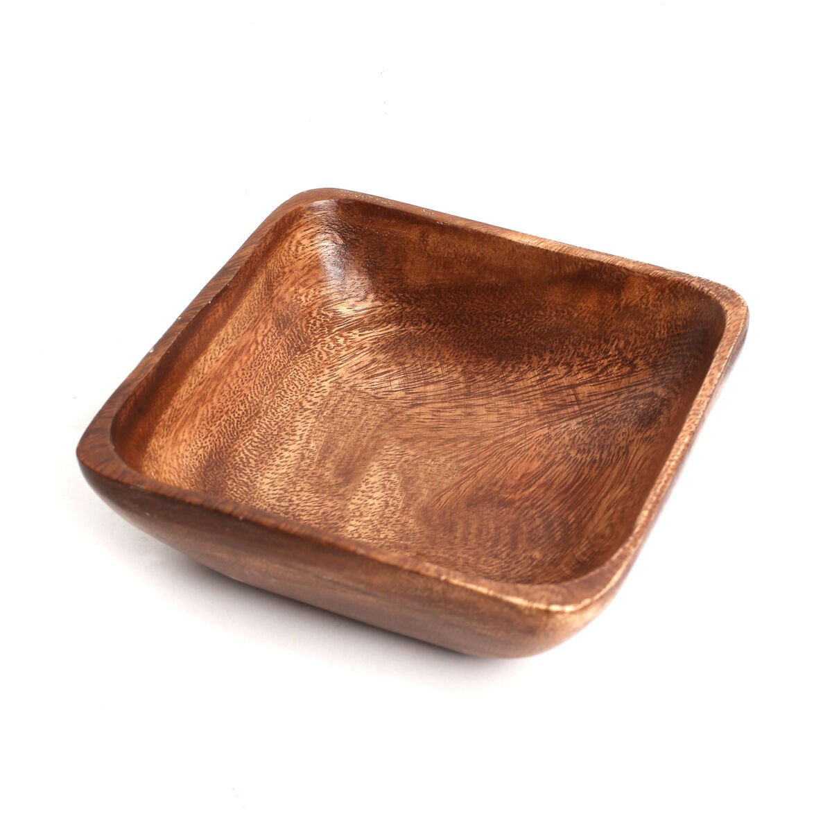Orsina Kora Acacia Small Square Serving Bowl - Natural