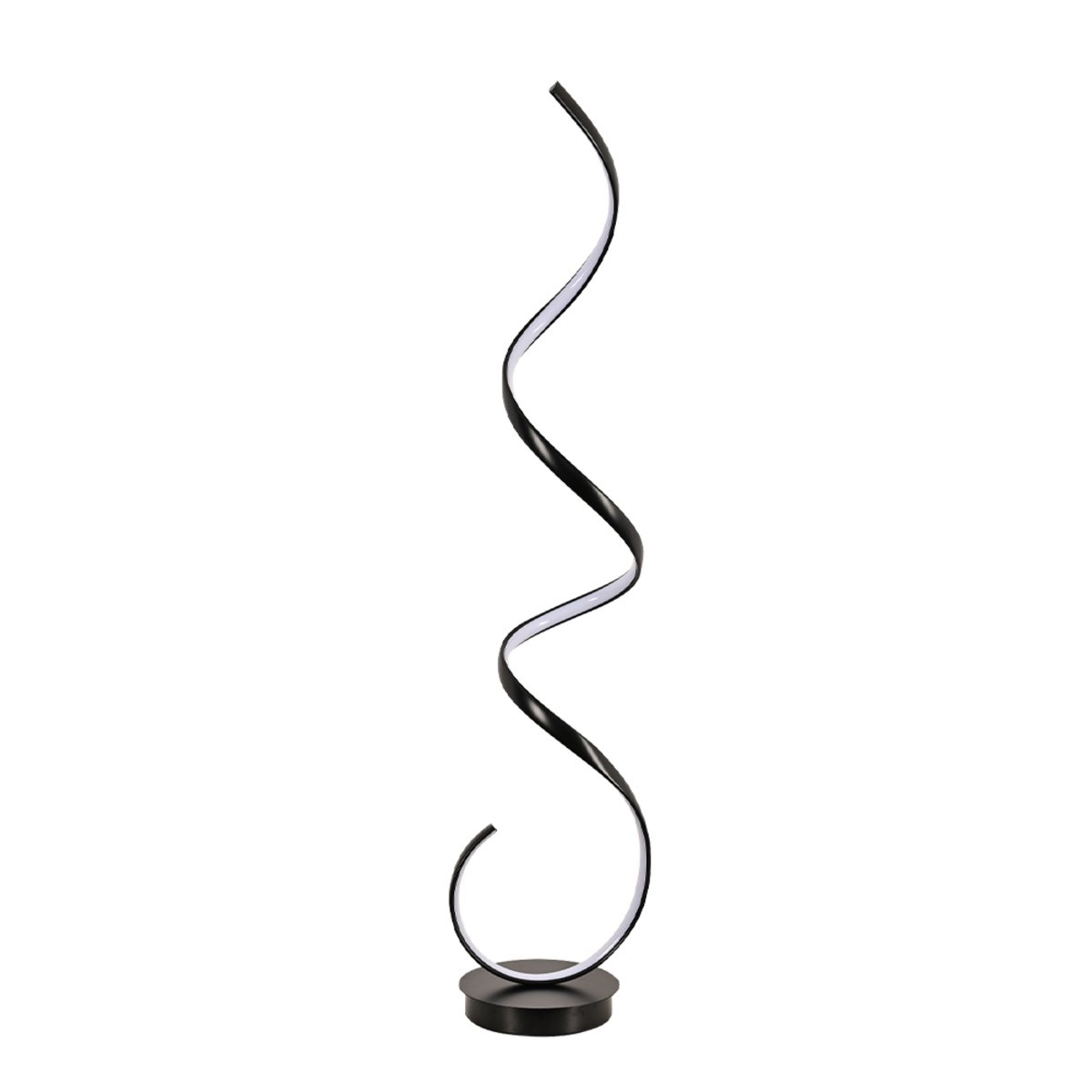 Living and Home Spiral LED Floor Lamp