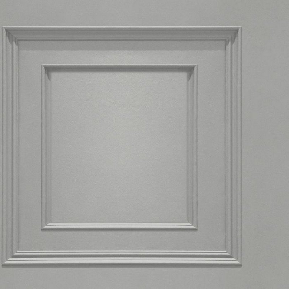 Belgravia Oliana Panel Wallpaper - Grey