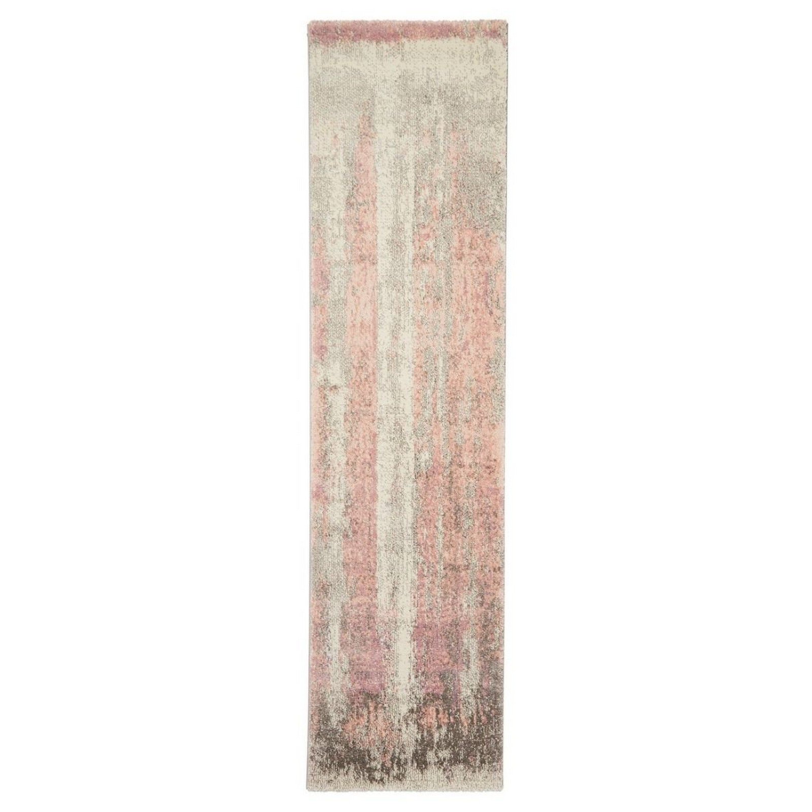 Mega Flooring Grey Modern Abstract Rug - 60 x 230cm