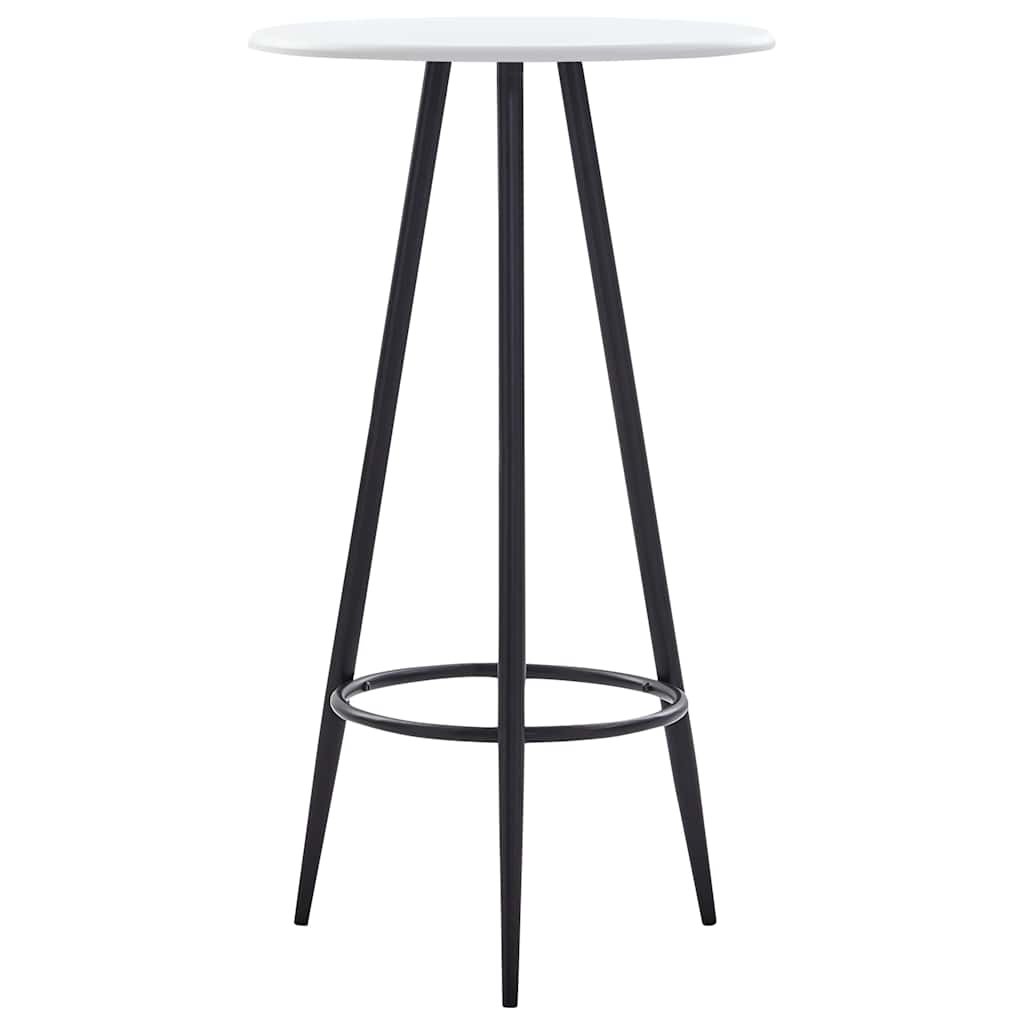 Walplus MDF Bar Table - White - 60 x 107.5 cm
