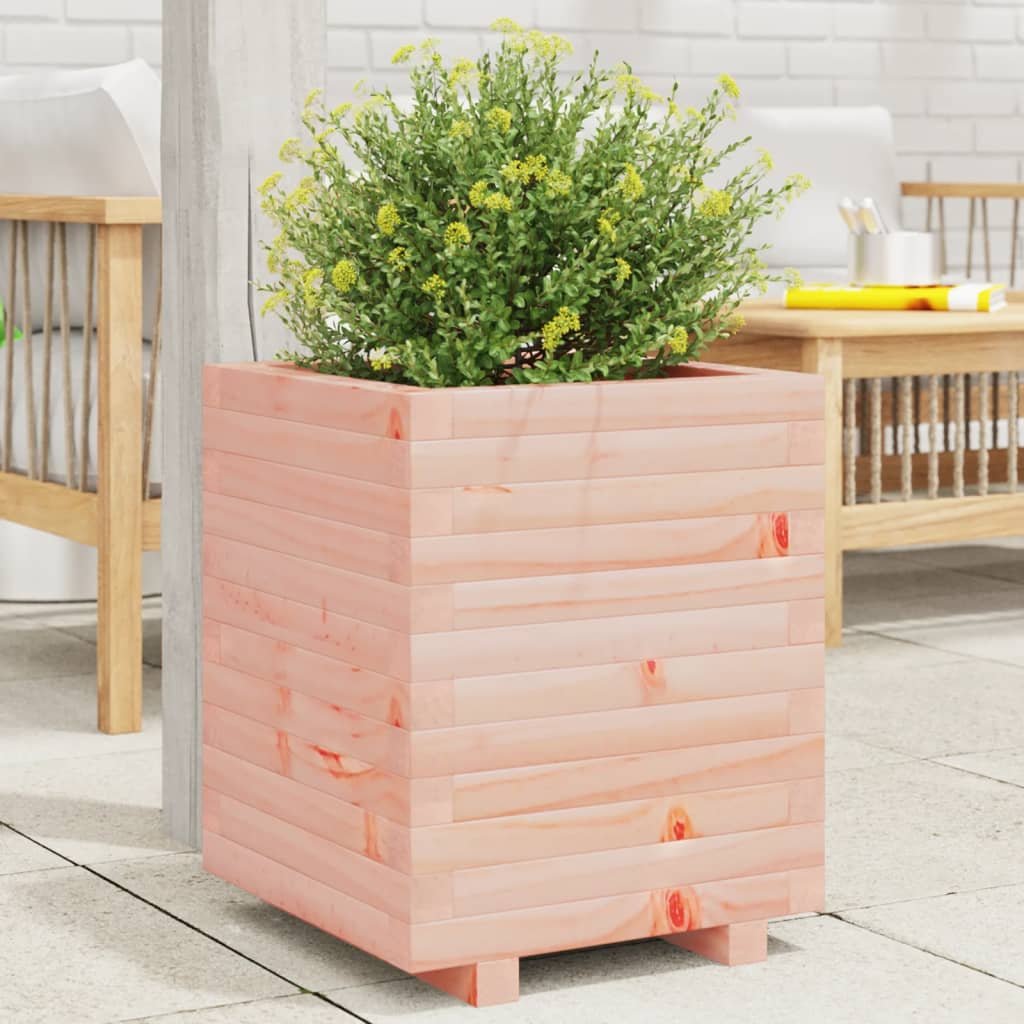 Walplus Wood Garden Planter V2 - 40 x 40 x 49.5 cm
