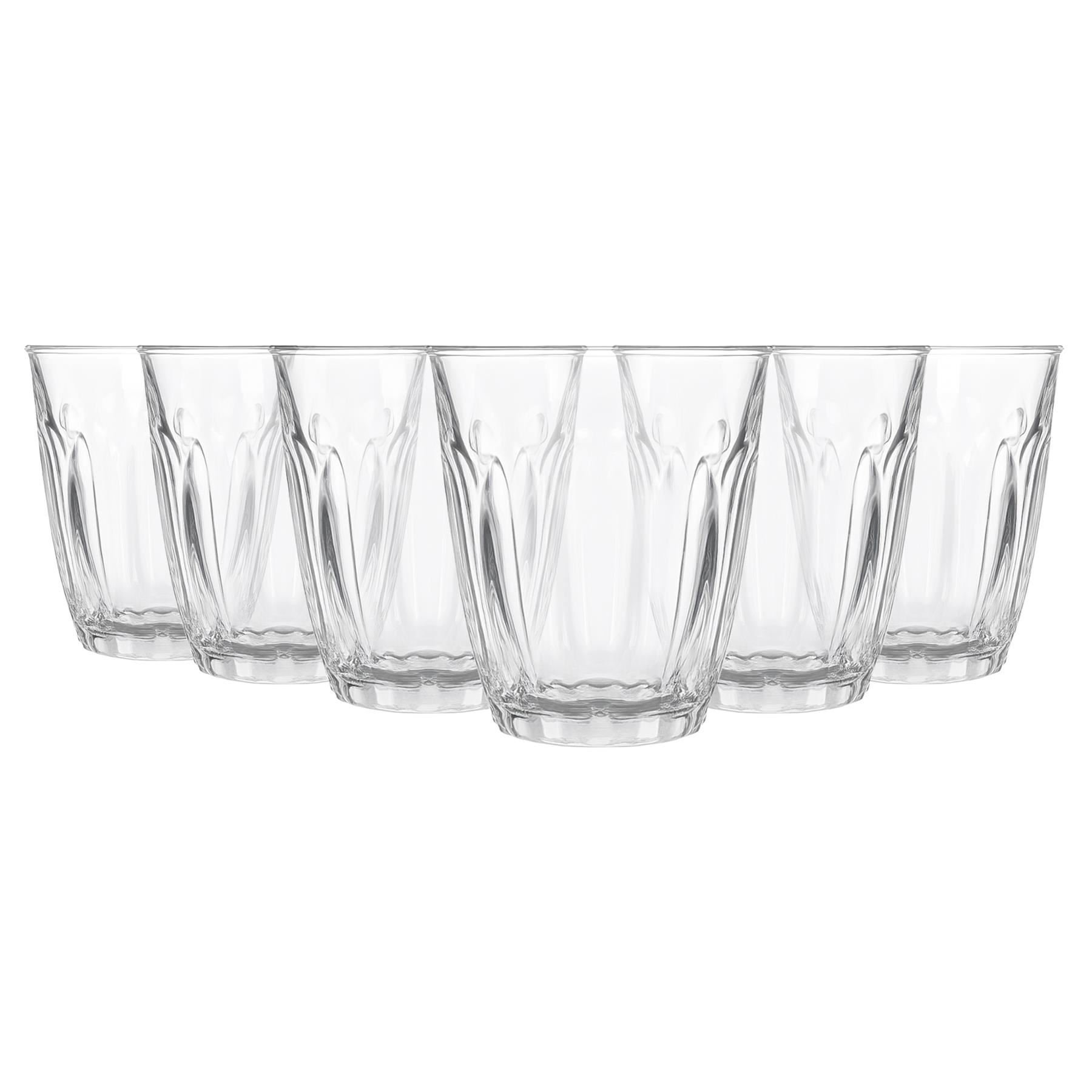 Argon Tableware Fluted Glass Espresso Glasses - Pack of 6