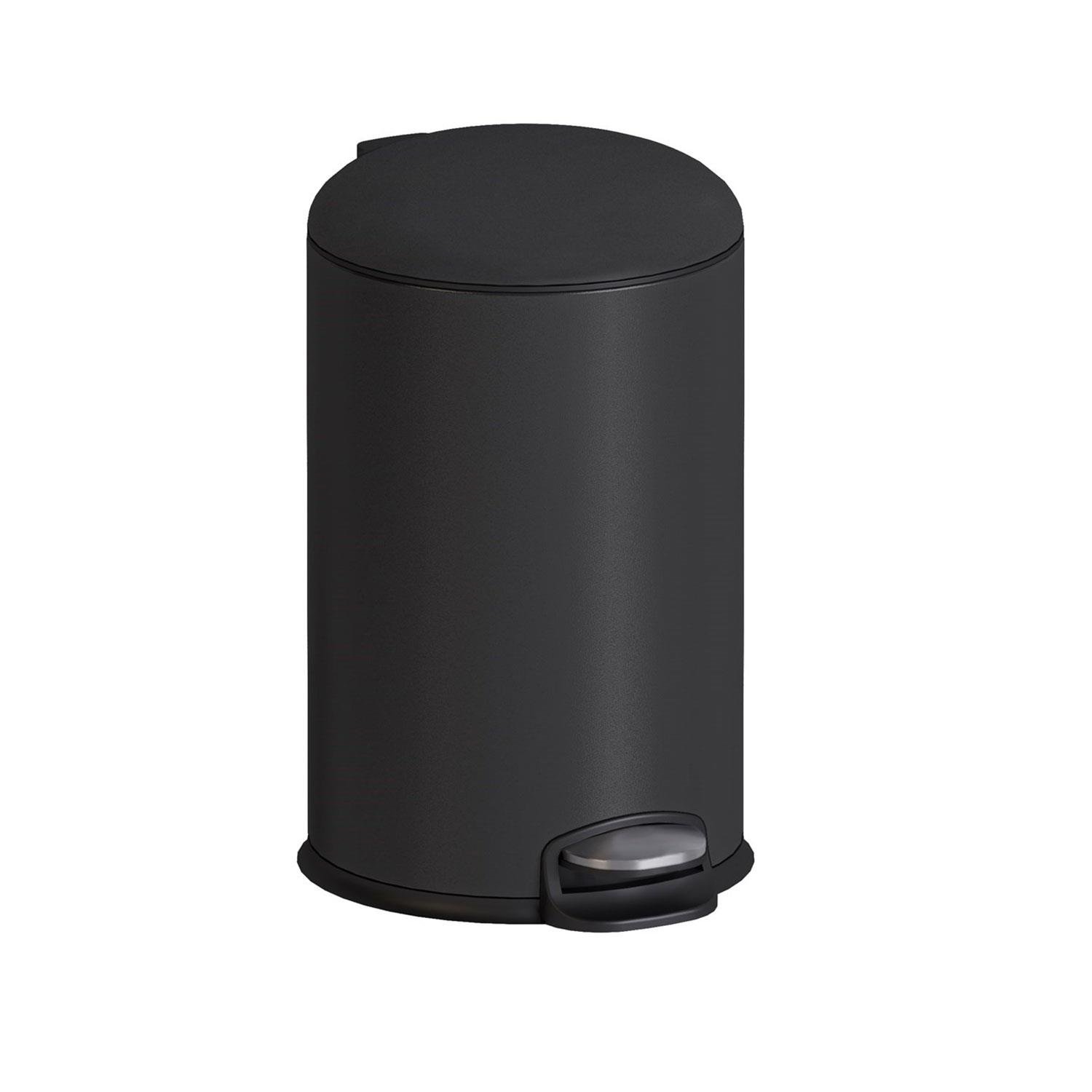 Cosmic Essentials Bathroom Bin - Matt Black