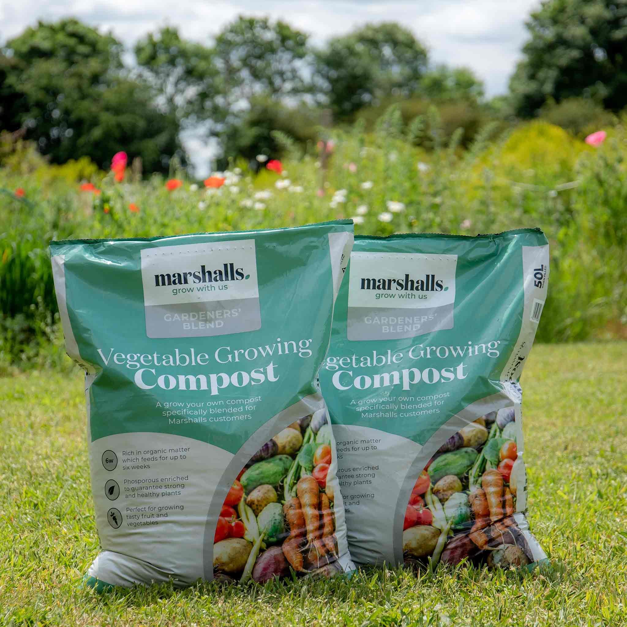 Marshalls Garden Vegetable Compost - 50L Bag
