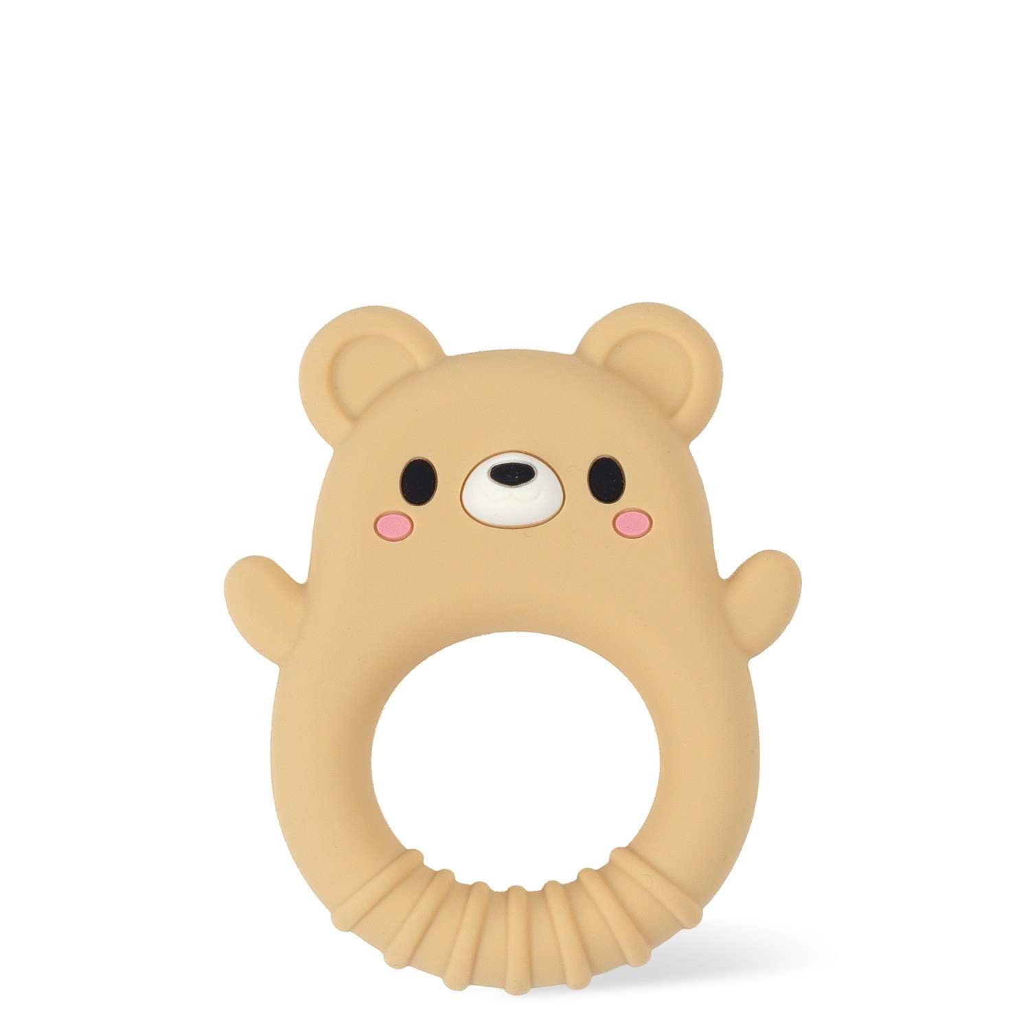 Tiger Tribe Silicone Teether - Bear Birth +