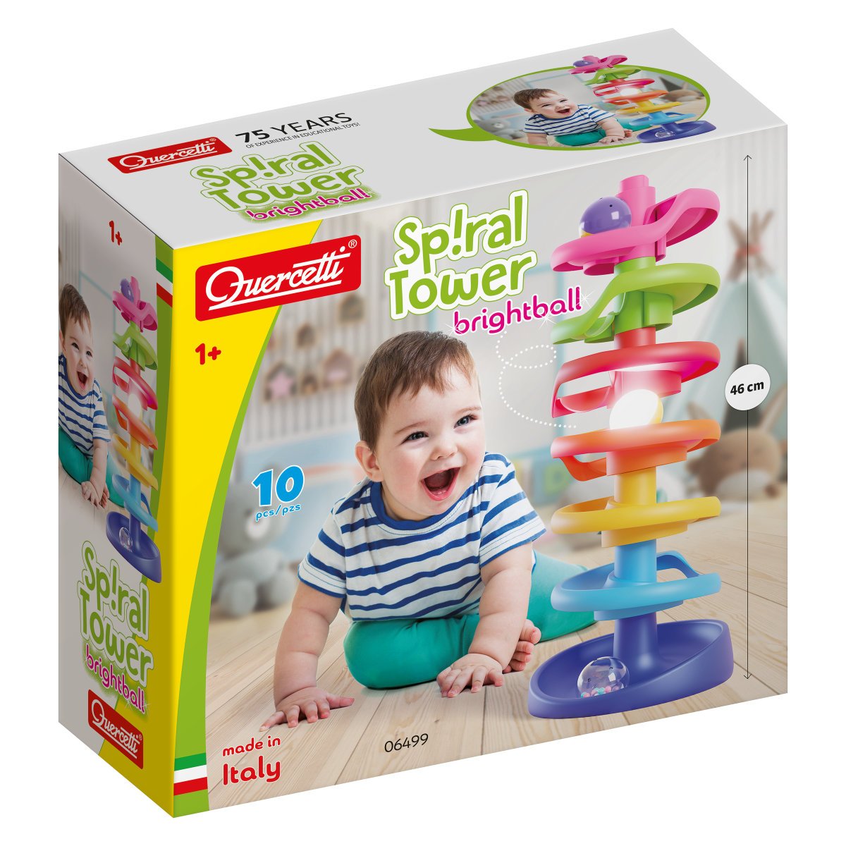 Quercetti Spiral Tower - Brightball