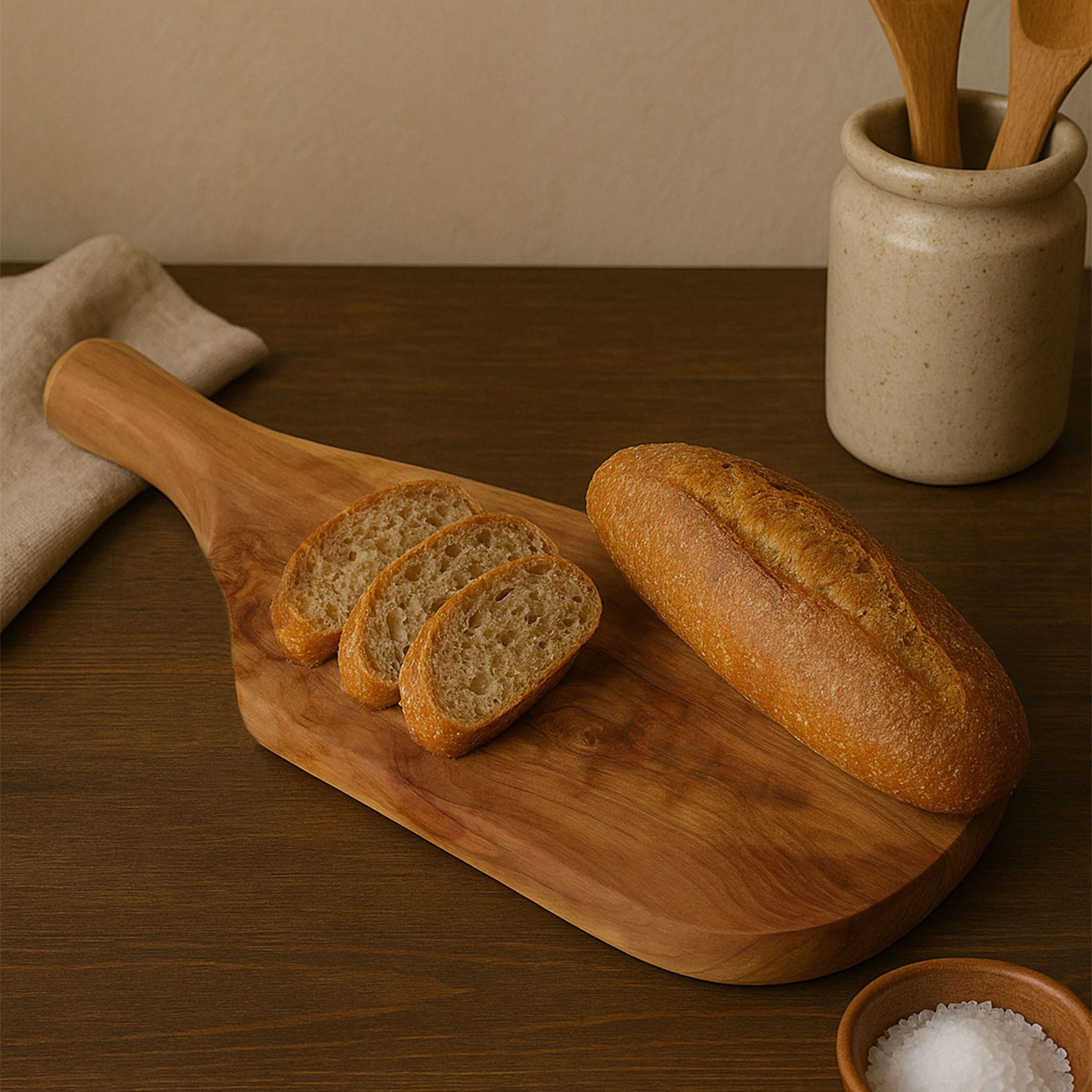 Orsina Kora Olive Wood Serving Board - Natural