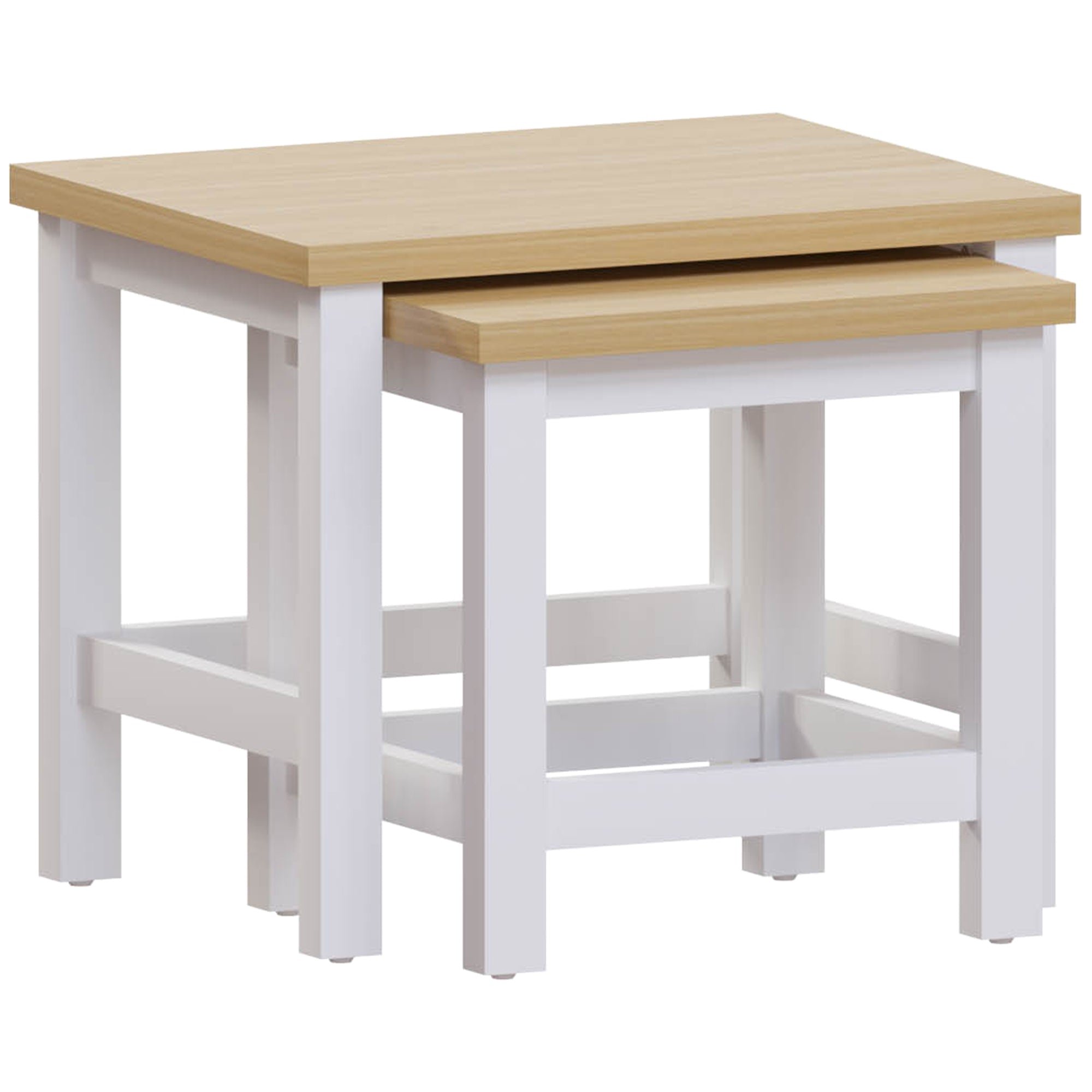 Vida Designs Arlington Nest of Tables - White