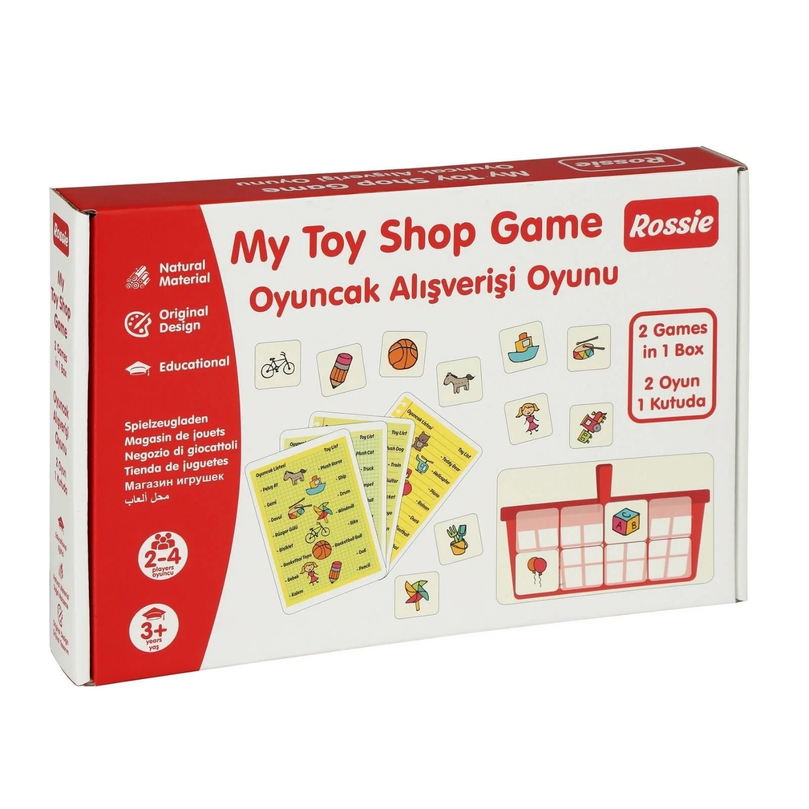 Rossie Shopping Board Game