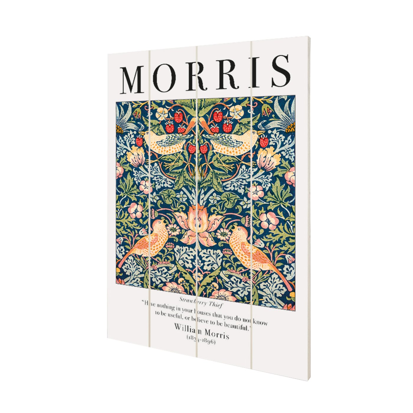 William Morris Strawberry Thief Plaque