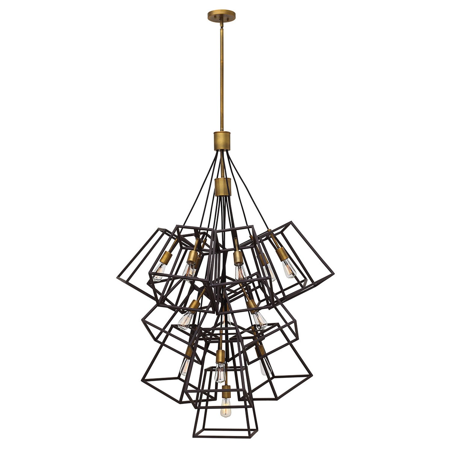 Elstead Fulton 13 Arm Chandelier - Bronze