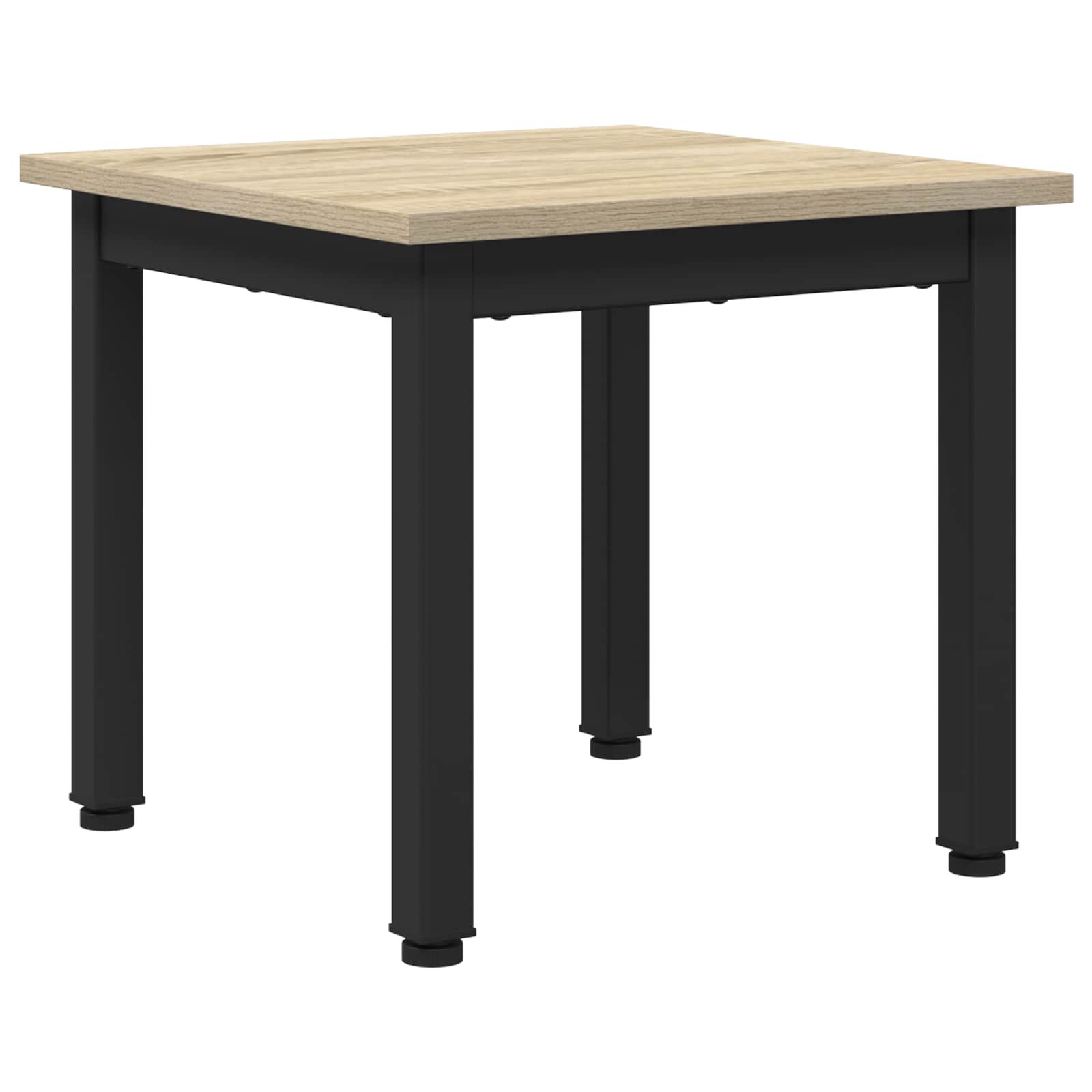 Walplus Engineered Wood Coffee Table - Sonoma - 40 x 40 x 36 cm