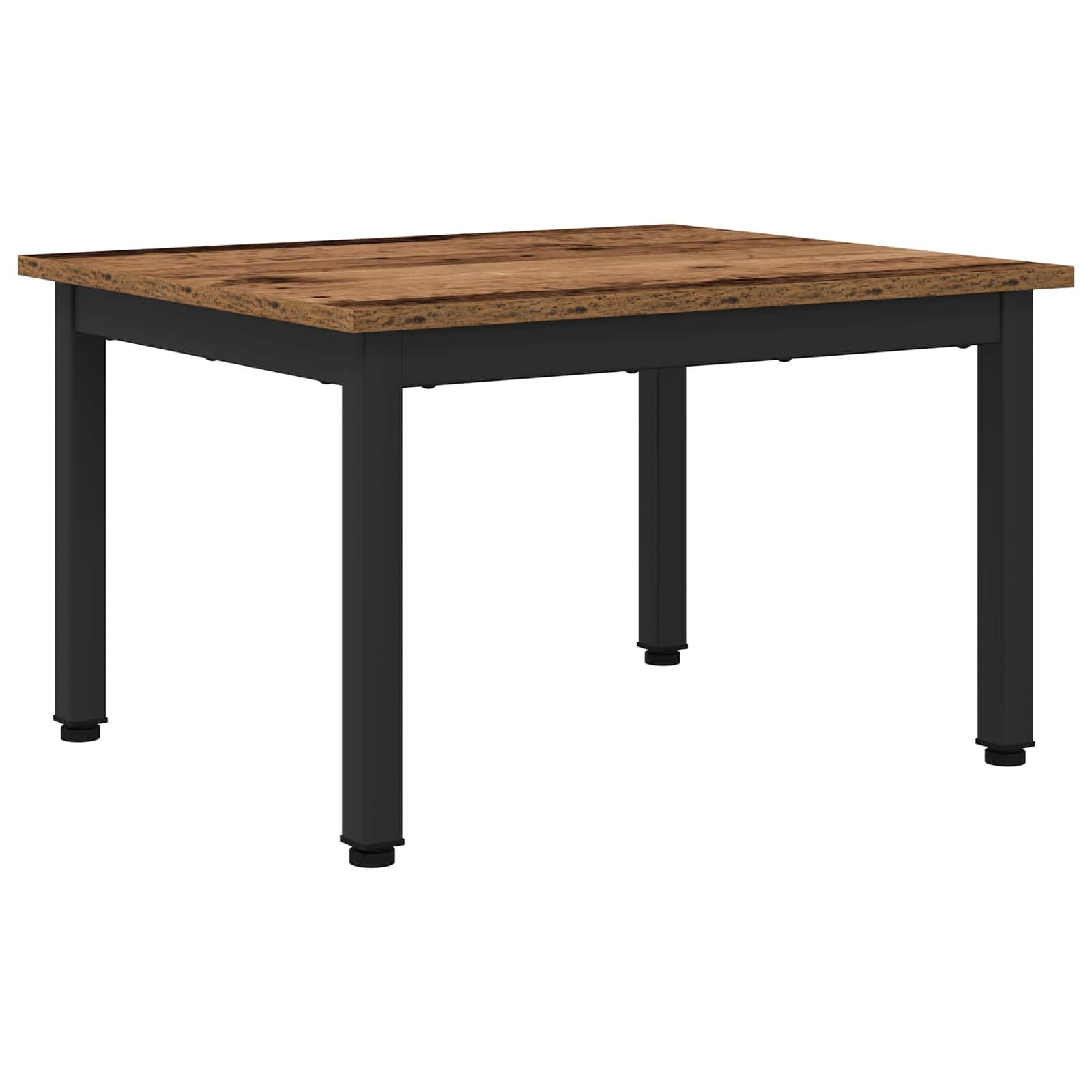Walplus Engineered Wood Coffee Table - Old wood - 60 x 50 x 36 cm