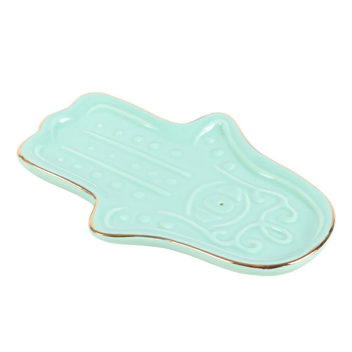 Something Different Hamsa Hand Incense Holder - Blue