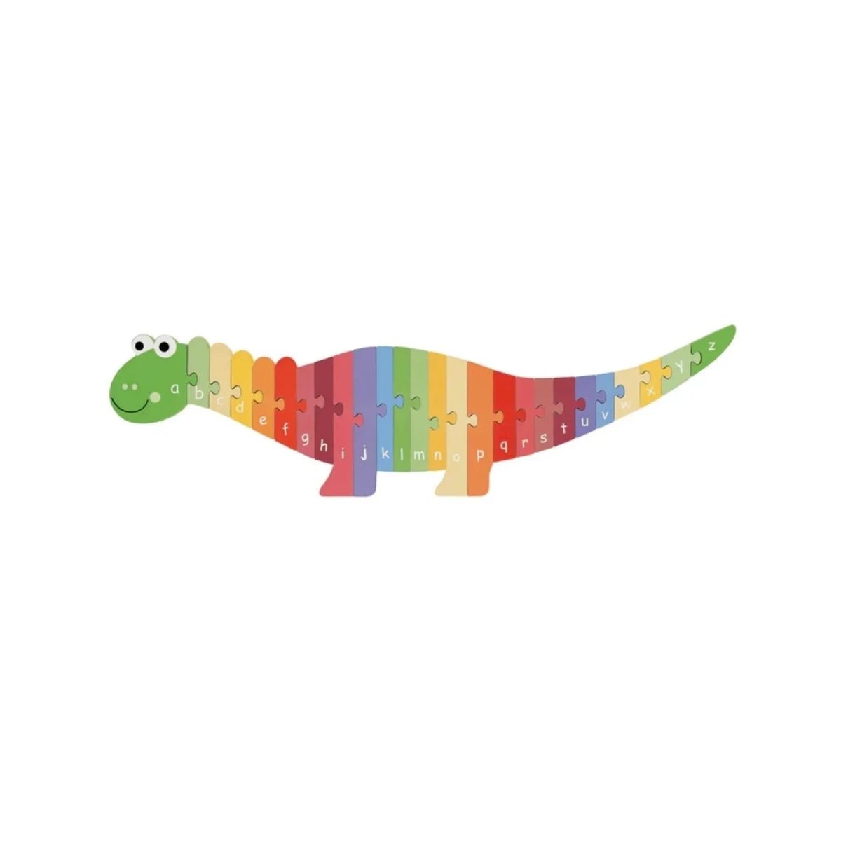 Orange Tree Toys Dinosaur Alphabet Wooden Puzzle